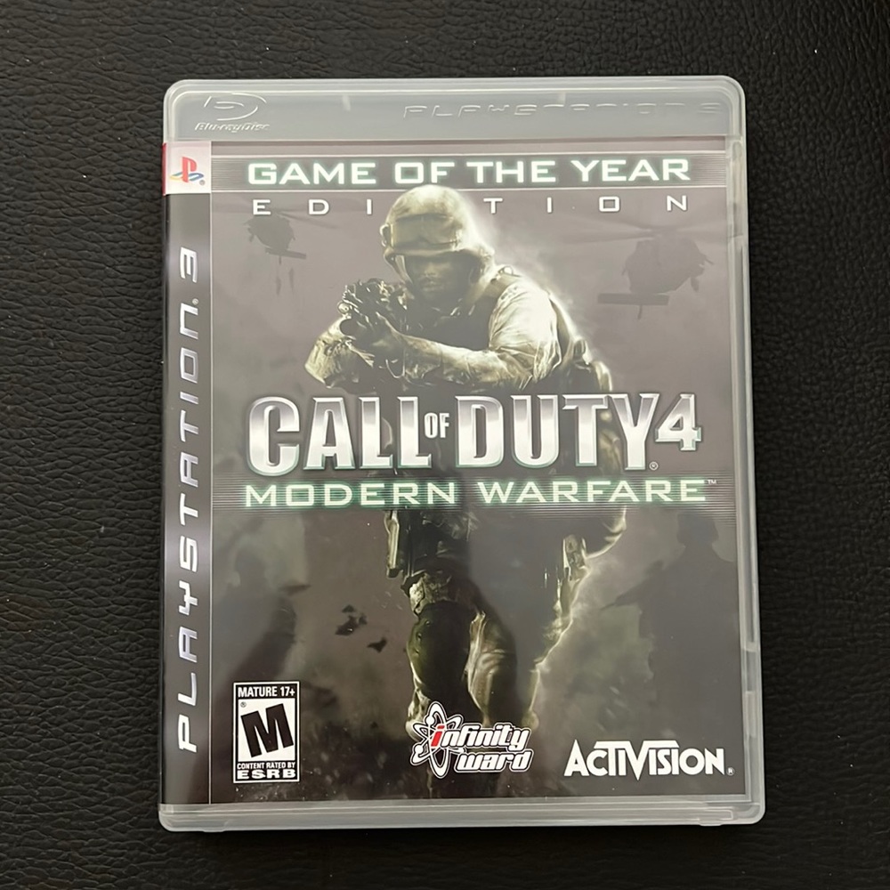 PS3 Call of Duty 4, Modern Warfare
